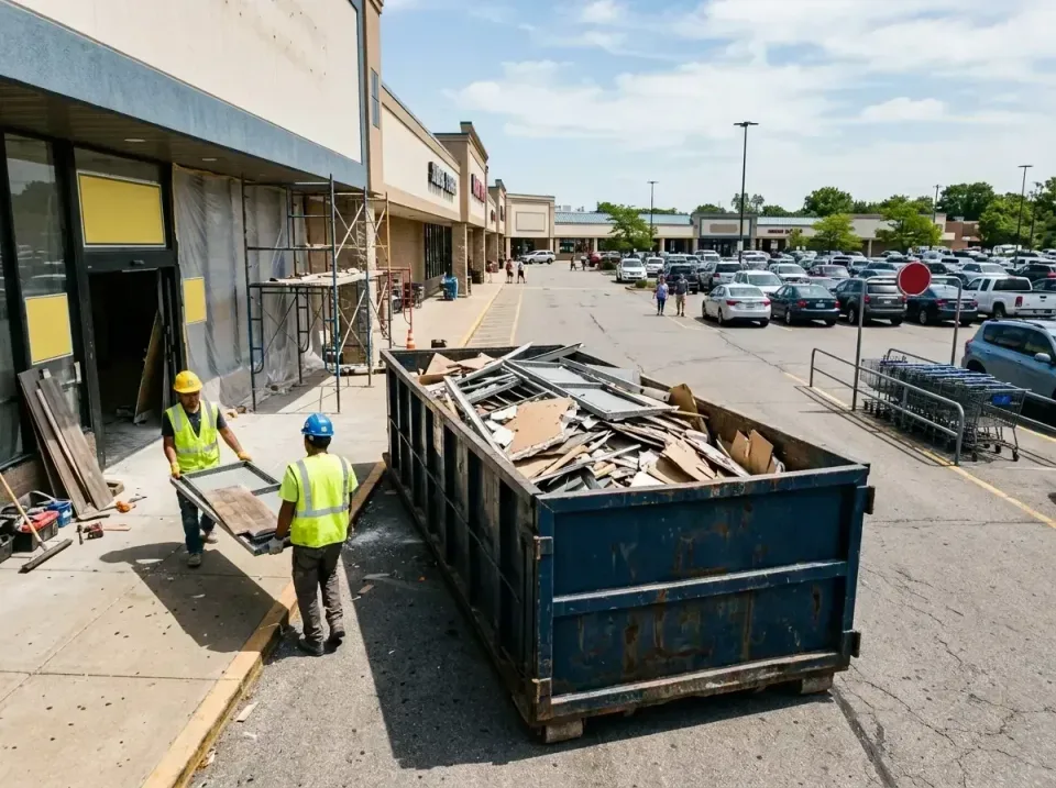 retail-store-renovation-debris-003 — frequently asked questions, Roll-off Dumpster Rentals in Little Falls, MN